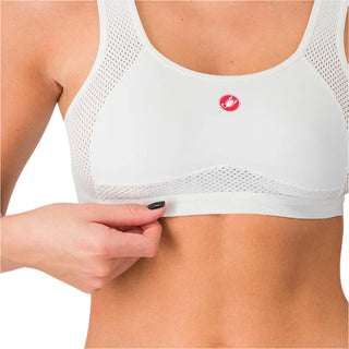 Reggiseno Rosso Corsa Bra - Bianco