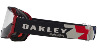 Maschere da MTB Oakley Airbrake Troy Lee Designs Series con fascia grafica vista laterale | BBIKE