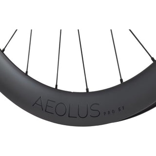 Bontrager Aeolus Pro 51 Disc TLR 142 Black ruota posteriore - Cerchi in carbonio
