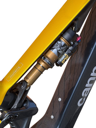 Cannondale Moterra CRB SL1 blu/giallo - E-MTB