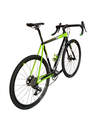 Cannondale SuperX Carbon Nero Verde - Bicicletta da gravel