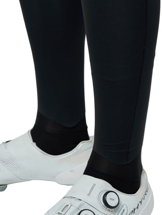 Fondo gamba calzamaglia Pissei Primapelle nera per ciclismo, cuciture piatte ergonomiche e comfort termico.