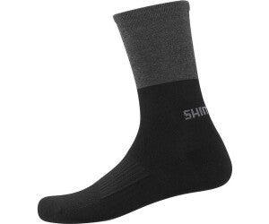 Calze Invernali Shimano Original Wool - Nero Grigio