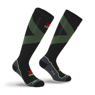 Calze X-tech Rapid G20 - Nero fluo