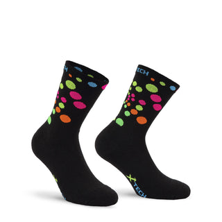 Calze X-tech XT176 - Nero Multicolore