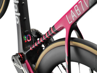 Telaio posteriore Cannondale LAB71 SuperSix EVO Team con grafica esclusiva e decal 10° anniversario – struttura in carbonio ultraleggero per competizioni professionali.