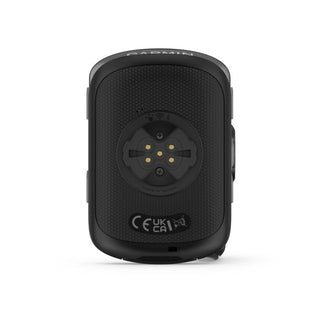 Garmin Edge 540 con sensori, vista posteriore del ciclocomputer con attacco universale, GPS per bici da corsa e MTB con connessioni ANT+ e Bluetooth.