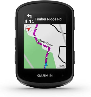 Ciclocomputer Garmin Edge 540, vista frontale con mappa e navigazione attiva, GPS per ciclismo con funzioni avanzate di allenamento e tracciamento percorsi.