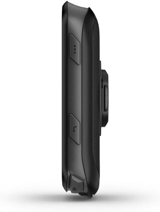Garmin Edge 540, dettaglio dell’attacco posteriore per supporto manubrio, ciclocomputer GPS con montaggio stabile e compatibilità universale.