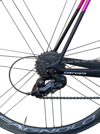 Guerciotti E-740 Super Record Nero Viola - Bicicletta da corsa