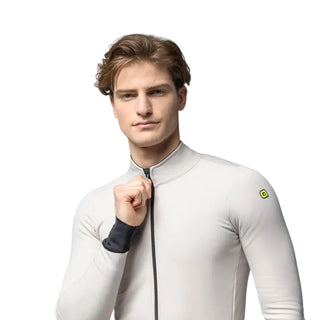 Giacca ciclismo Alé Fondo 3.0 uomo vista frontale, isolamento termico e vestibilità ergonomica per ciclismo su strada.