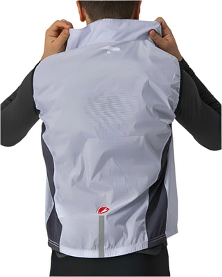 Gilet Antivento Castelli Squadra Stretch Vest - Bianco