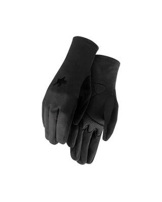 Guanti Assos Spring Fall Liner per ciclismo, design ergonomico con rinforzi sul palmo per comfort in primavera e autunno.