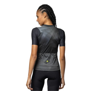 Maglia ciclismo donna Alé Sprinter vista posteriore – jersey aerodinamica nera per ciclismo su strada