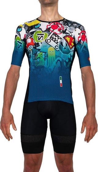 Maglia Pissei Vortice - Petrolio