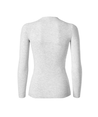 Vista posteriore maglia intima ciclismo donna Silverskin stay fresh manica lunga girocollo base layer tecnico traspirante.