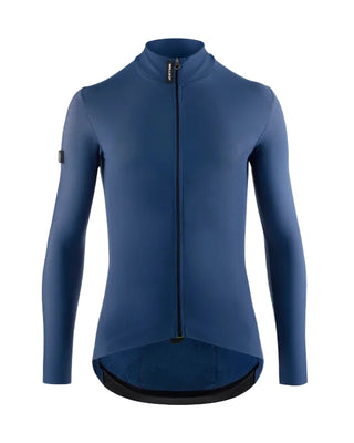 Maglia ciclismo Assos MILLE GT Spring Fall Jersey C2 blu da uomo vista frontale.