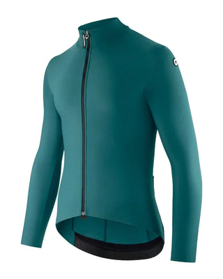 Maglia ciclismo uomo Assos MILLE GT Spring Fall Jersey C2 verde vista tre quarti lato sinistro.