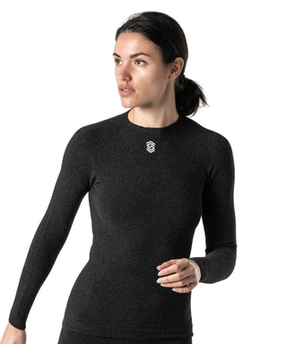 Maglia intima manica lunga girocollo Silverkin Stay Warm Silverskin