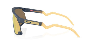 Occhiali da ciclismo Oakley BXTR Polaris Collection Prizm 24k vista laterale | BBike