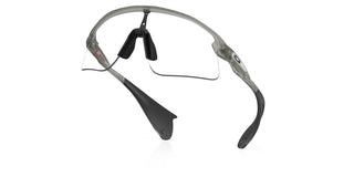 Occhiali da ciclismo Oakley Stunt Devil Clear to Black Iridium Photochromic vista alto | BBike
