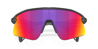 Occhiali da ciclismo Oakley Stunt Devil Matte Black Prizm Road dettagli lenti | BBike