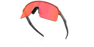 Occhiali da ciclismo Oakley Sutro Lite Forge Collection Prizm Trail Torch vista alto | BBike
