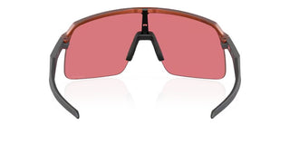 Occhiali da ciclismo Oakley Sutro Lite Forge Collection Prizm Trail Torch vista retro | BBike