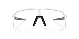 Occhiali da ciclismo Oakley Sutro Lite Matte White Clear to Black Iridium Photochromic vista lenti chiare | BBike