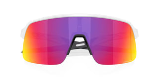 Occhiali da ciclismo Oakley Sutro Lite Matte White Prizm Road vista lenti | BBike