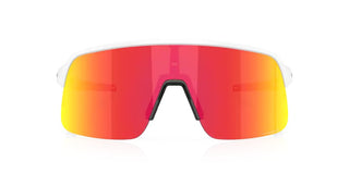 Occhiali da ciclismo Oakley Sutro Lite Matte White Prizm Ruby dettaglio lenti | BBike