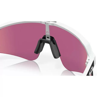 Oakley Sutro Lite Sweep Matte White Lente Prizm Road Jade Verde/Bianco - Occhiali da ciclismo - Oakley | BBIke