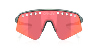 Occhiali da ciclismo Oakley Sutro Lite Sweep Pacific Trail Collection Prizm Trail Torch vista frontale | BBike