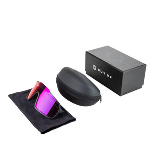 Occhiali Out of Bot 2 + adapta - IRID Red