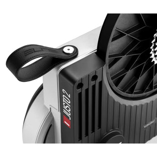 Dettaglio superiore del rullo Elite Justo 2 con maniglia di trasporto