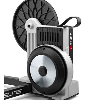 Dettaglio superiore rullo Elite Justo 2 con maniglia integrata