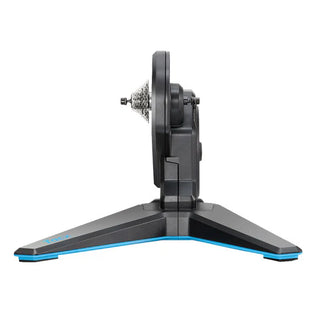 Vista posteriore del rullo Garmin Tacx FLUX 2 Smart – trainer diretto compatibile con Zwift e piattaforme indoor cycling