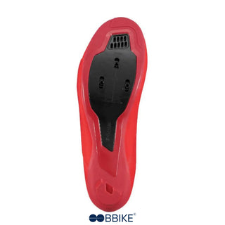 Suola rigida in nylon rinforzato con fibra di vetro della scarpa da ciclismo Shimano RC300 rossa – compatibile con attacchi SPD-SL per bici da strada