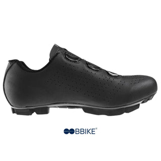 Scarpa da MTB Gaerne Trail nero - vista laterale interna con chiusura BOA e tomaia microforata per massima traspirazione