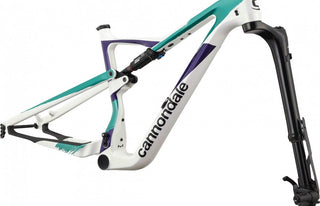 Telaio MTB professionale Cannondale Scalpel IRD in carbonio con sospensione posteriore e forcella anteriore, kit telaio da competizione per mountain bike.