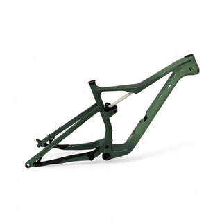 Telaio MTB Cannondale Scalpel in carbonio full suspension verde – kit telaio professionale per mountain bike da gara, leggero e performante.