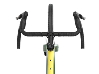 Bicicletta gravel Trek Checkpoint SL 7 AXS Gen 3 vista dall’alto dettaglio manubrio e comandi | BBIKE