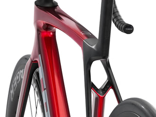 Bicicletta da corsa Trek Madone SL 6 GEN 8 rossa dettaglio telaio | BBIKE