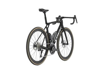 Bicicletta da corsa Trek Madone SLR 7 GEN 8 nero vista tre quarti posteriore | BBIKE