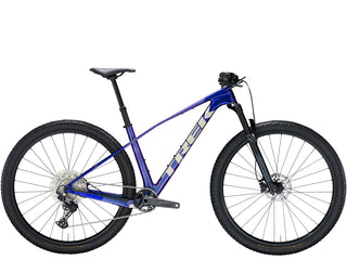 Bicicletta mountain bike Trek Procaliber 9.5 GEN 3 blu vista laterale | BBIKE