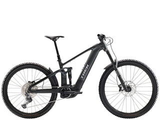 Mountain ike elettrica Trek Rail+ 5 GEN 5 colore grigio scuro vista laterale | BBIKE