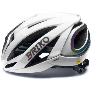 Casco Briko Quasar Mips - Bianco Olografico