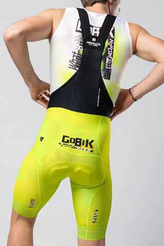 Salopette Gobik Absolute Print - Liquid Lime Giallo