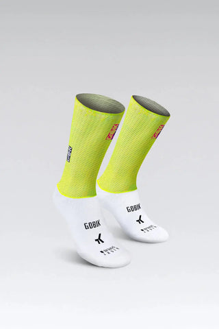 Calze Gobik Vortex - Liquid Lime Giallo