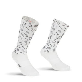 Calze X-Tech Crono 11 - Bianco